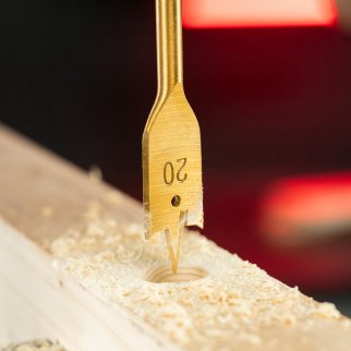 Сверло по дереву перовое 10мм 6шт. MATRIX фото 1