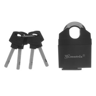 Замок навесной всепогодный 50мм усиленный MATRIX фото 3