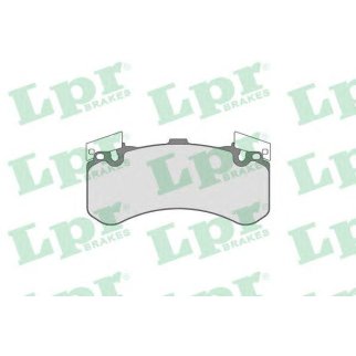 Колодки тормозные передние к-кт Lpr 05P1806 фото