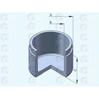 Поршень переднего суппорта ERT 151245-C фото