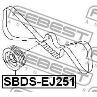 Шкив коленвала FEBEST SBDS-EJ251 фото