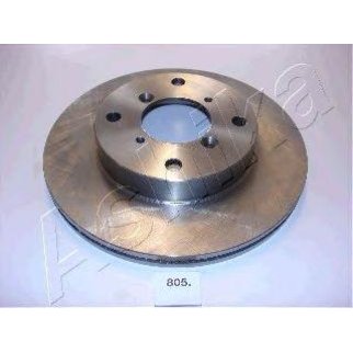 Диск тормозной передний вентилируемый ashika 60-08-805 фото