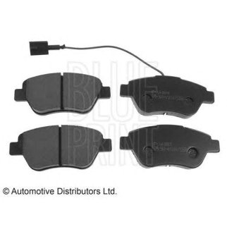 Колодки тормозные дисковые ALFA ROMEO: MITO 1.4 08- BYD: F 0 Наклонная задняя часть 1.0 08- CITROEN: NEMO фургон 1.4, 1.4 HDi 08- FIAT: 500 1.4 07 -, FIORINO фургон, у фото