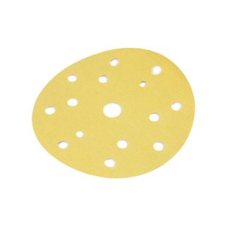 Круг абраз.3M на липучке d150мм.зол.15отв.180 фото