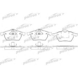 Колодки тормозные PATRON PBP1068 фото