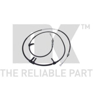 Трос стояночного тормоза / CITROEN Jumper,FIAT Ducato, PEUGEOT Boxer 06~ фото