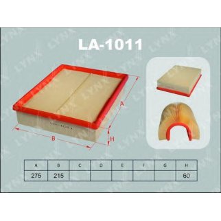 Фильтр воздушный LYNXauto LA-1011 фото