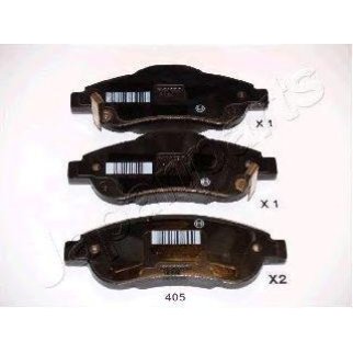 Колодки тормозные Japanparts PA-405AF фото
