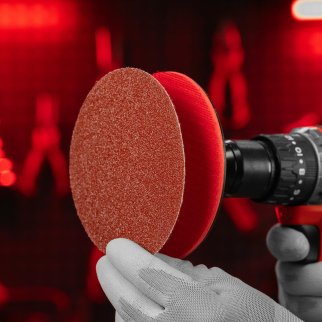 Круг абразив.на ворс.подкладке ф125мм Р60 10шт MATRIX фото 6