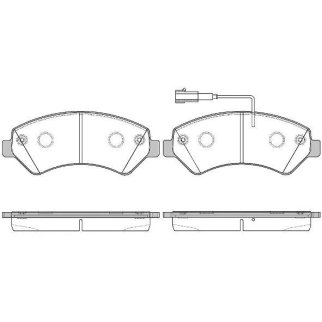 1275 22_колодки дисковые передние! Fiat Ducato 2.3JTD 14> фото