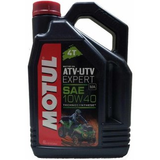 Масло моторное MOTUL ATV-UTV EXPERT 4Т 10W40 4 л фото