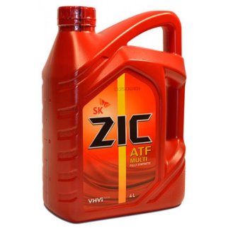 Масло трансмиссионное ZIC ATF Multi синтетическое 4 л 162628 фото