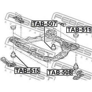 Сайлентблок FEBEST TAB-515 фото