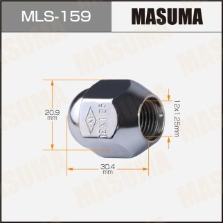 Гайка колеса Masuma MLS-159 фото