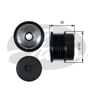 Шкив генератора GATES OAP7186 фото