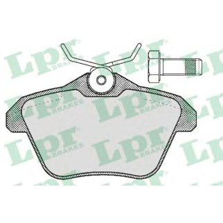 Колодки тормозные LPR _05P298 фото