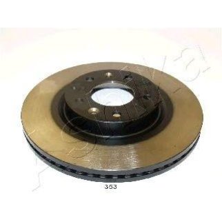 Диск тормозной передний вентилируемый ashika 60-03-353 фото