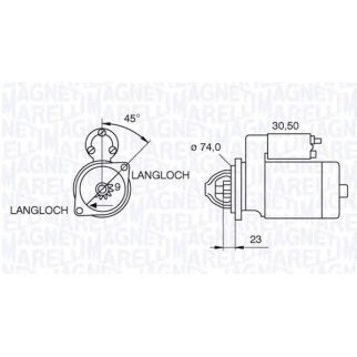 Стартер 12В 1,2кВт, Z9 фото