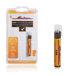 Клей для ремонта нитей обогр. задн. стекла, 4 гр.токопроводящий (Ni) (AIRLINE) (AG-CC-01) фото