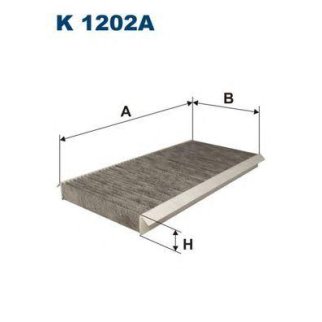 Фильтр салона FILTRON K 1202A фото