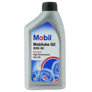 Масло трансмиссионное MOBIL MOBILUBE GX 80W90 GL-4 1л мин. фото