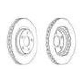 Диск тормозной FERODO DDF1624C фото