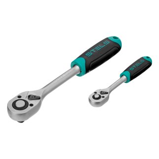 Набор инструмента 1/2" 1/4" пластиковый кейс 76пр. STELS фото 8