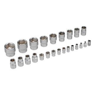 Набор инструмента 1/2" 1/4" пластиковый кейс 76пр. STELS фото 9