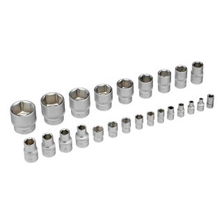 Набор инструмента 1/2" 1/4" пластиковый кейс 76пр. STELS фото 32
