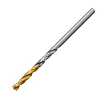 Сверло спиральное по металлу 3,2 x 65мм, Р6М5, Golden Tip , 2шт. Denzel фото 2