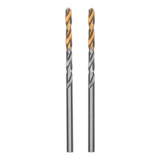 Сверло спиральное по металлу 3,2 x 65мм, Р6М5, Golden Tip , 2шт. Denzel фото