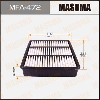 MFA-472_фильтр воздушный! Mitsubishi Colt 1.3-1.8 92-96/Lancer 1.6 16V 92> фото