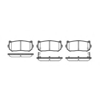 Колодки тормозные REMSA _064902 фото