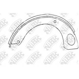 Колодки стояночного тормоза фото