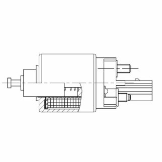 Реле втягивающее стартВОЛЬТ VSR 2620 фото 5
