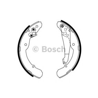 Колодки барабанные к-кт BOSCH 0 986 487 555 фото
