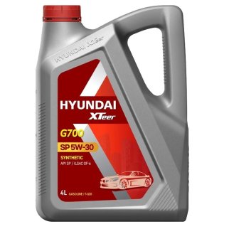 Масло моторное Hyundai Xteer Gasoline G700 5W-30 4 л 1041135 фото