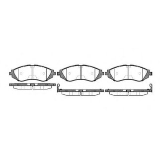 Колодки тормозные REMSA _064502 фото