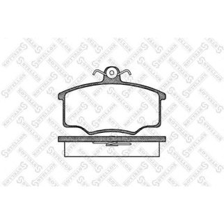 Колодки тормозные STELLOX _057000SX фото