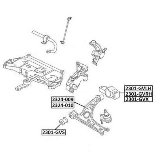 РЫЧАГ ПЕРЕДНИЙ НИЖНИЙ ПРАВЫЙ фото