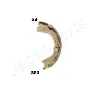 Колодки ручного тормоза к-кт Japanparts GF-S03AF фото