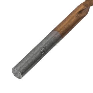 Сверло по металлу, 4 мм, HSS, нитридтитановое покрытие, цилиндрический хвостовик MATRIX 717400 MATRIX 717400 фото 4