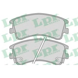 Колодки тормозные передние к-кт Lpr 05P878 фото