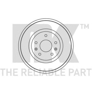 Барабан тормозной задний (254x68mm) / LAND ROVER Freelander-I 01~06 фото