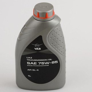 Масло трансмиссионное ТМ4 GL-4 75W85 синт.1л UAZ (для КПП и РК DYMOS упаковка (ОАО УАЗ) фото