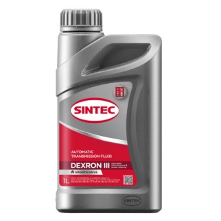 Масло трансмиссионное SINTEC ATF Dexron III 1л фото