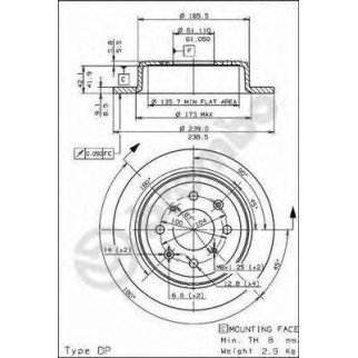 ( 08.5719.10 ) Тормозной диск фото