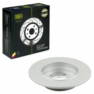 Диск торм. для а/м Mercedes C (W204) (07-) зад. d=278 (окраш.) (DF 250123) фото 2