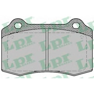 Колодки тормозные задние дисковые к-кт Lpr 05P1426 фото