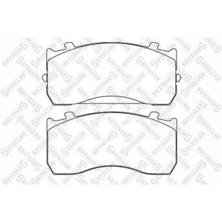 85-01420-SX_колодки дисковые !без р/к 29115 с увел.ресурсомMB ATEGO/ГАЗ-33104 Валдай/KNORR SB5000 фото